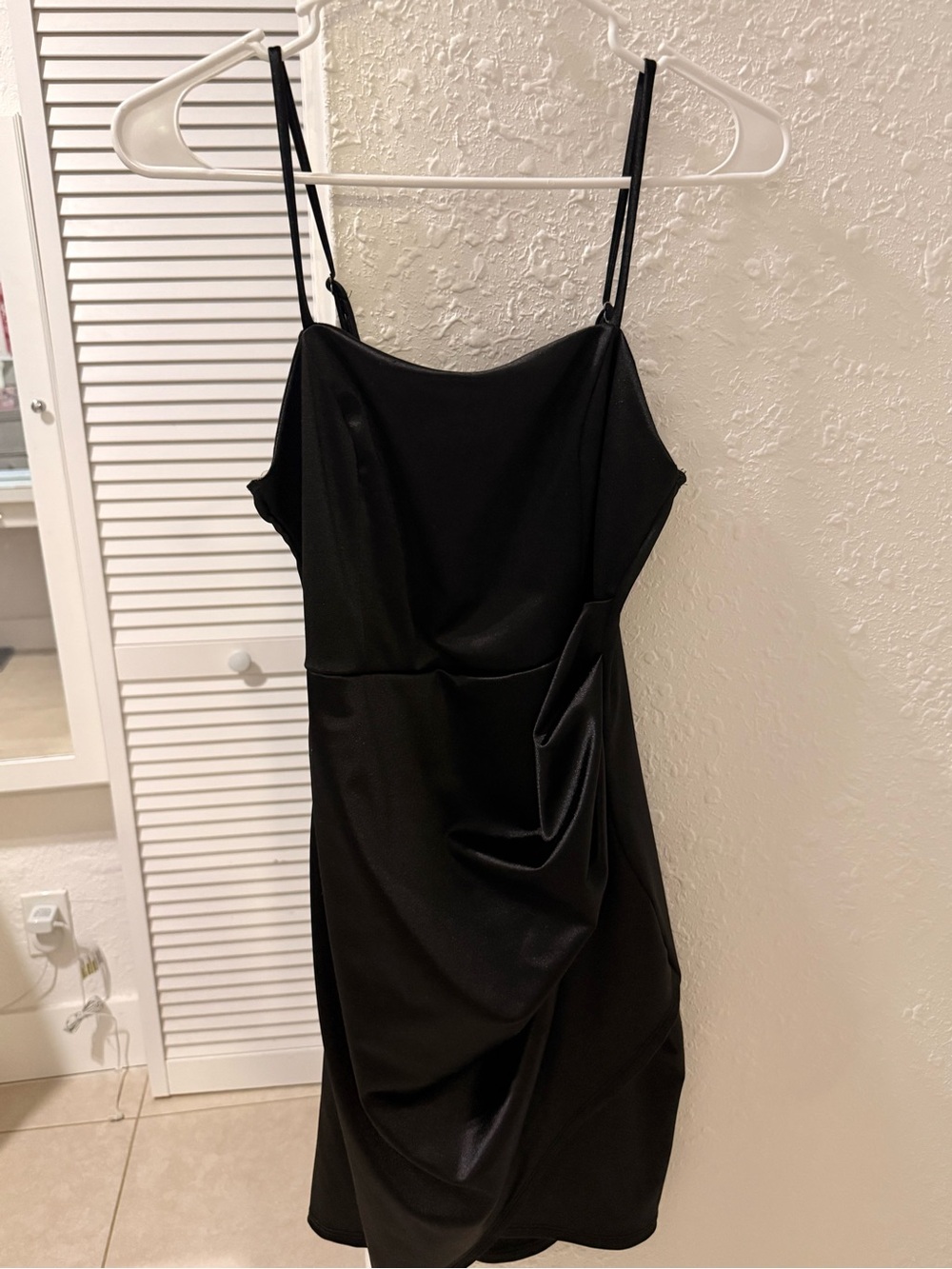 Black cocktail dress